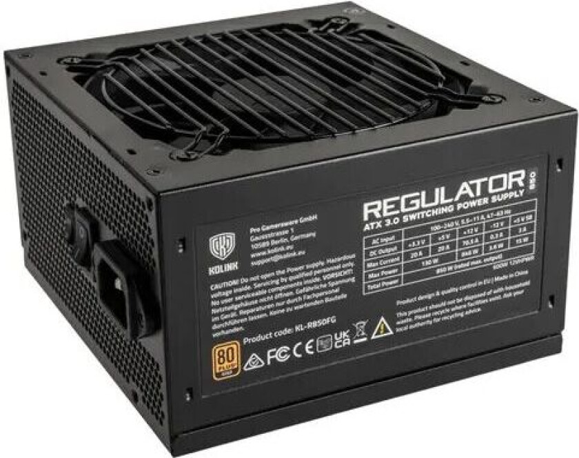 Regulator 850w 80 Plus Gold