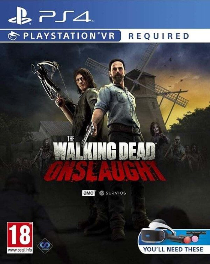 The Walking Dead: Onslaught - Survivor Edition (PSVR) - Sony PlayStation 4 - FPS
