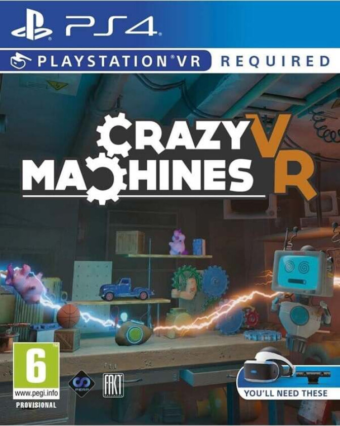 Crazy Machines (PSVR) - Sony PlayStation 4 - Action