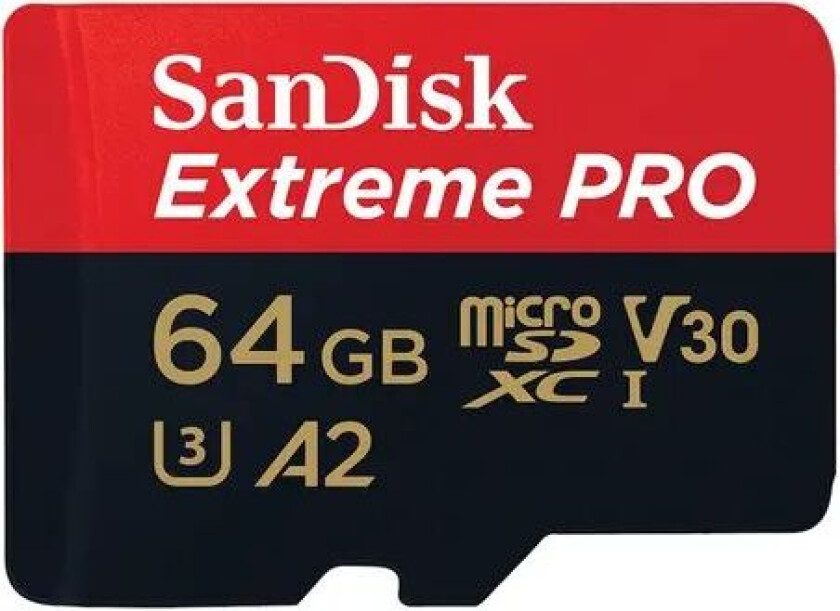 Sandisk Extreme Pro 64gb Microsdxc Uhs-i Memory Card