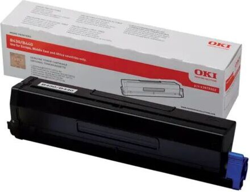 Oki Toner Svart 7k - B430