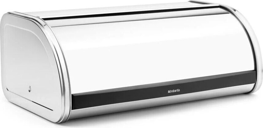 Roll Top brødboks middels brilliant steel