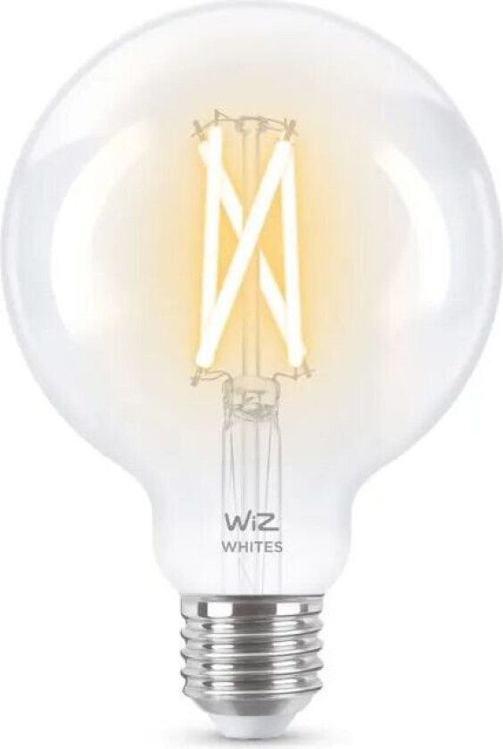 Clear Filament G95 Smart LED-pære E27 806 lm