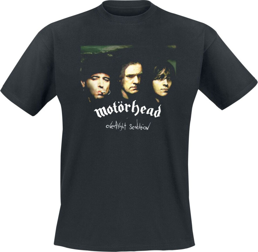 T-skjorte - Overnight sensation - S til 5XL - Herrer - svart