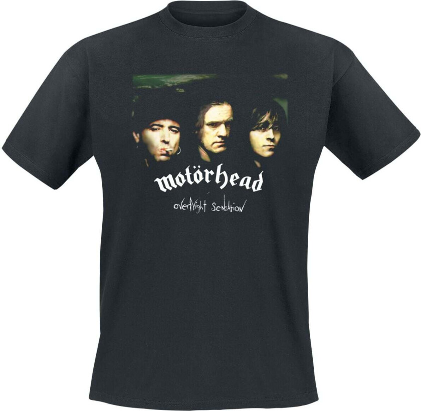 T-skjorte - Overnight sensation - S til 5XL - Herrer - svart