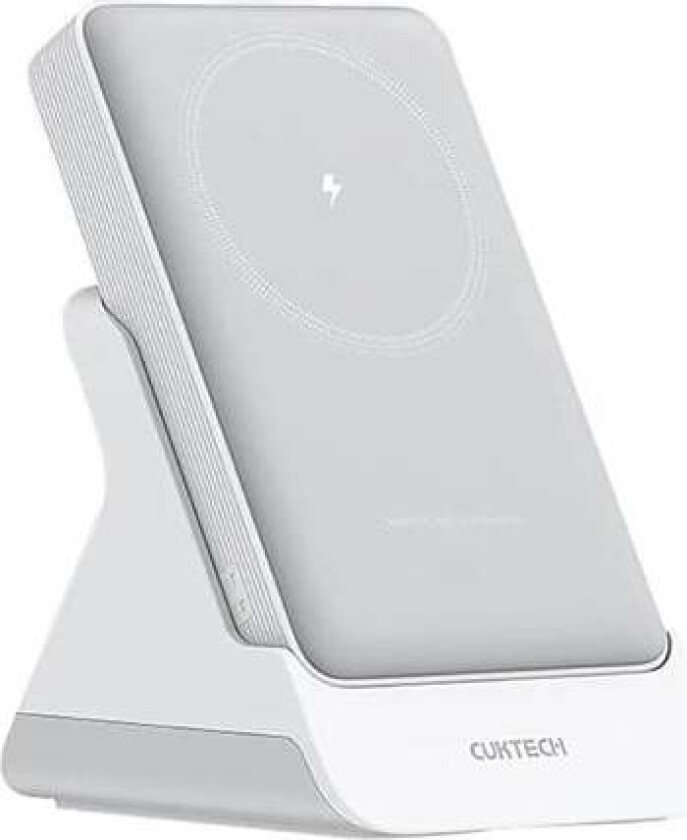 WPB100N 20W 10000mAh Magnetic Power Bank with Stand - White - 10000 mAh