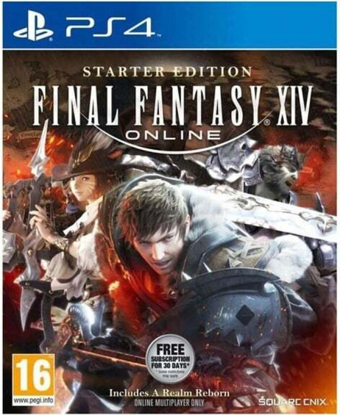 Final Fantasy XIV: Online Starter Edition - Sony PlayStation 4 - RPG