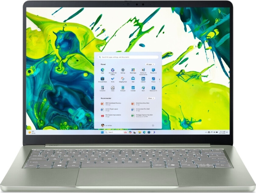 Swift Air 14 SFA14-I31-59BJ 14" bærbar PC, Sage Green