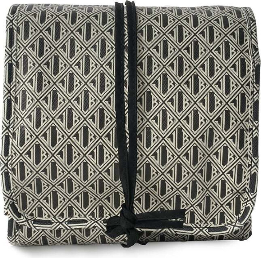 JLB Hanging Cosmetic Black-White, Toalettmapper