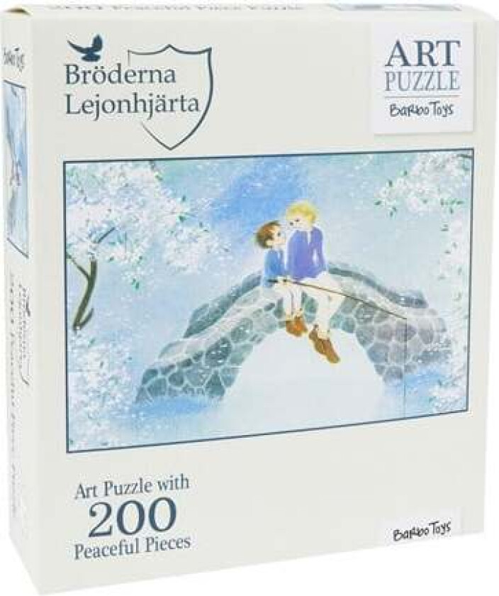 Brødrene Løvehjerte - Art Puzzle - 200pcs - Bridge