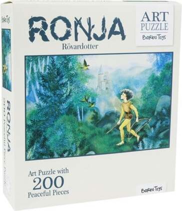 Ronja Røverdatter - Art Puzzle - 200pcs - Ronja