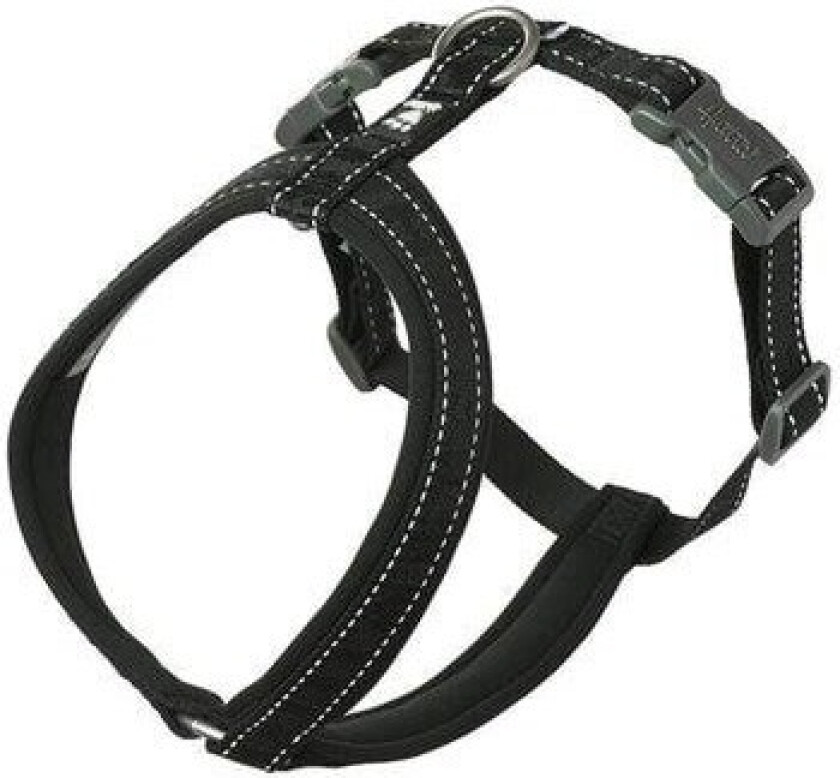 Hurtta Casual ECO Y-sele Sort (50-60 cm)