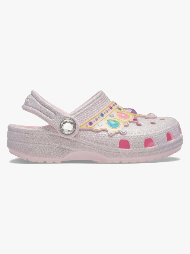 Classic IAM Princess Kids Tøfler, Pink Milk/Multi, 23-24 - Innesko & Tøfler
