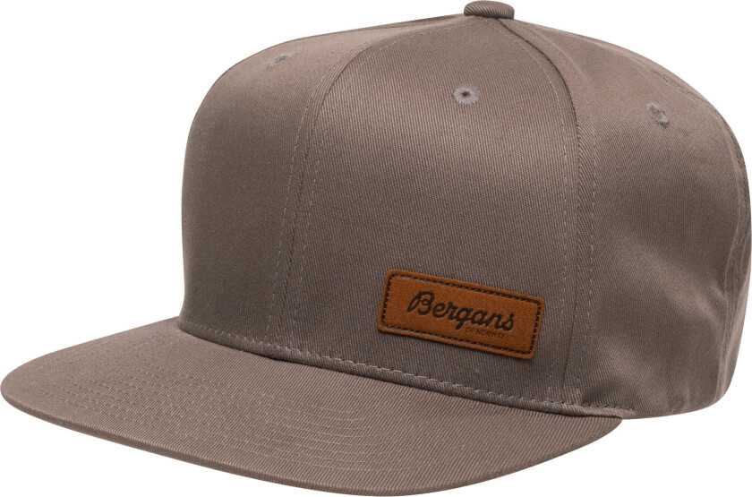 Bergans Of Norway Nordmarka Snapback Cap Solid Grey OS