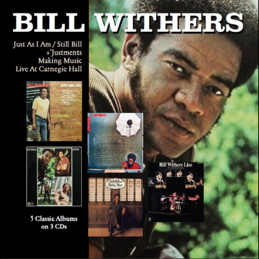 Bill Withers Just As I Am / Still Bill / + Justments / Making Music / Live At Carnegie Hall CD