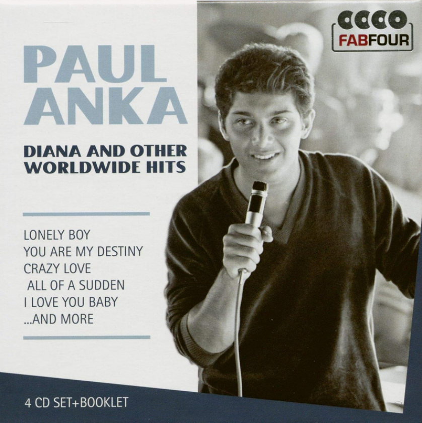 Paul Anka Diana & Other World Wide Hits CD