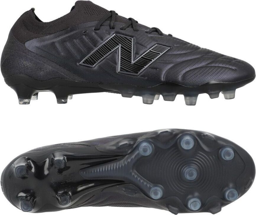 Tekela V5 Elite Low Cut Fg Triple Black - Gress (Fg), størrelse 42