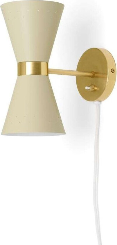 Collector vegglampe 25 cm Crème