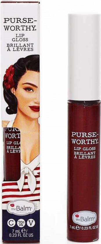 the Balm Purseworthy Lip Gloss, 7 ml the Balm Leppeglans