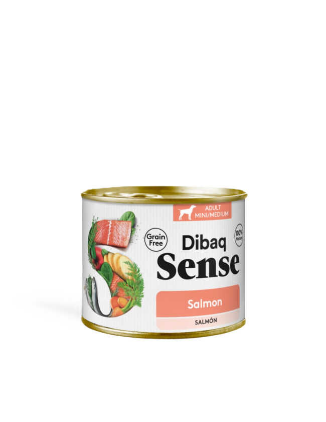 Sense Dog Salmon 190 g - Hund - Hundefôr & hundemat - Våtfôr & våtmat - DIBAQ