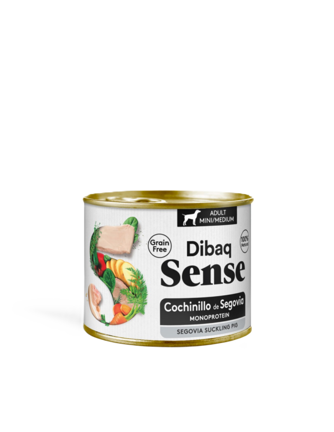 Sense Dog Segovian Suckling Pig 190 g - Hund - Hundefôr & hundemat - Våtfôr & våtmat - DIBAQ