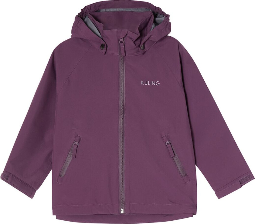 Silkeborg Regnjakke Med God Pusteevne Grape Purple Grape Purple-98/104 cm Lilla 98/104 cm Gutter, Jenter