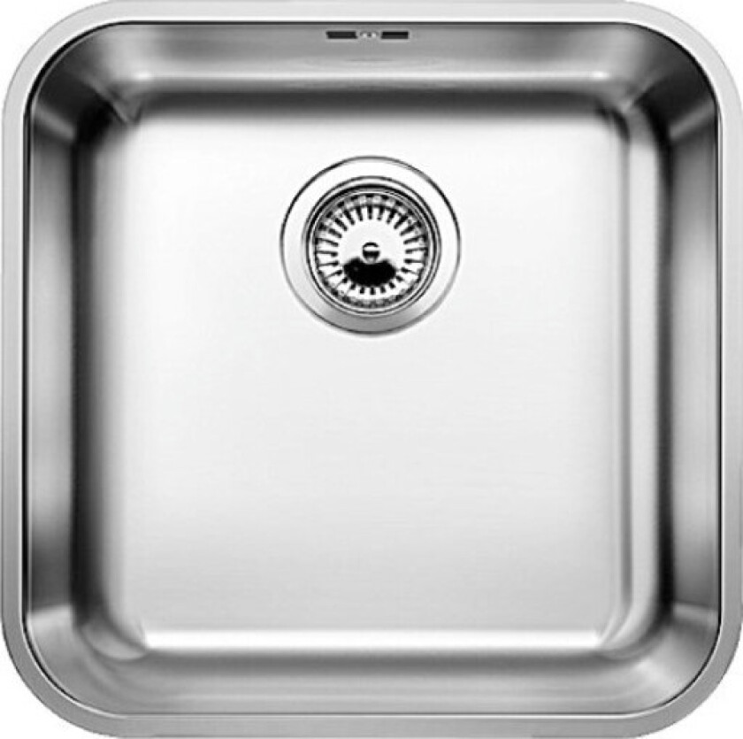 Supra 400-U kjøkkenvask, 40x40 cm, rustfritt stål
