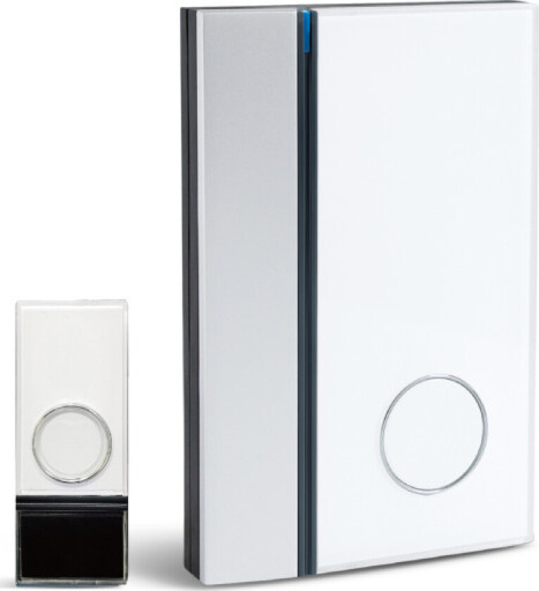 Batco Nordic ringeklokke, 1 trykk, hvit