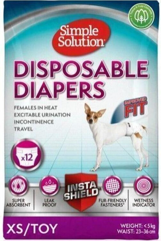 Engangsbleier Tispe 12pk M