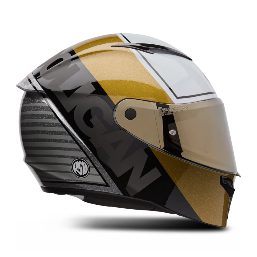 Helhjelm BELL Lithium Mips Plus 2026 Hvit/GullS