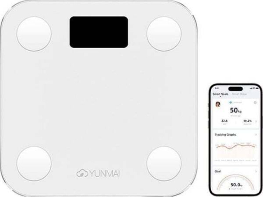 Analysevekt Smart Scale YMBS-S282 (white)