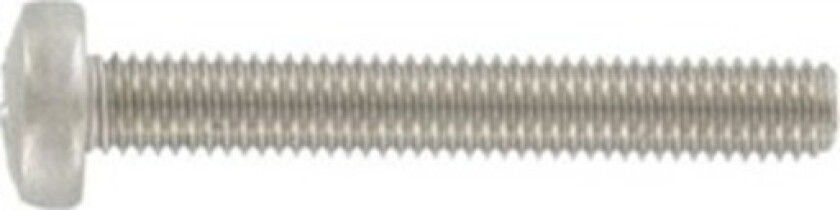 500 stk Maskinskrue rs A4 pz m4x10