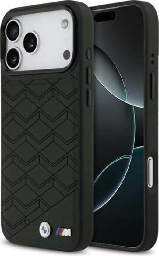 M Shape Logo MagSafe Case for iPhone 17 Pro Max - Black