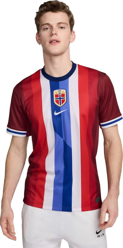 Bilde av Norge 2024 Stadium Hjemmedrakt Herre Team Red/Blue Void/White L