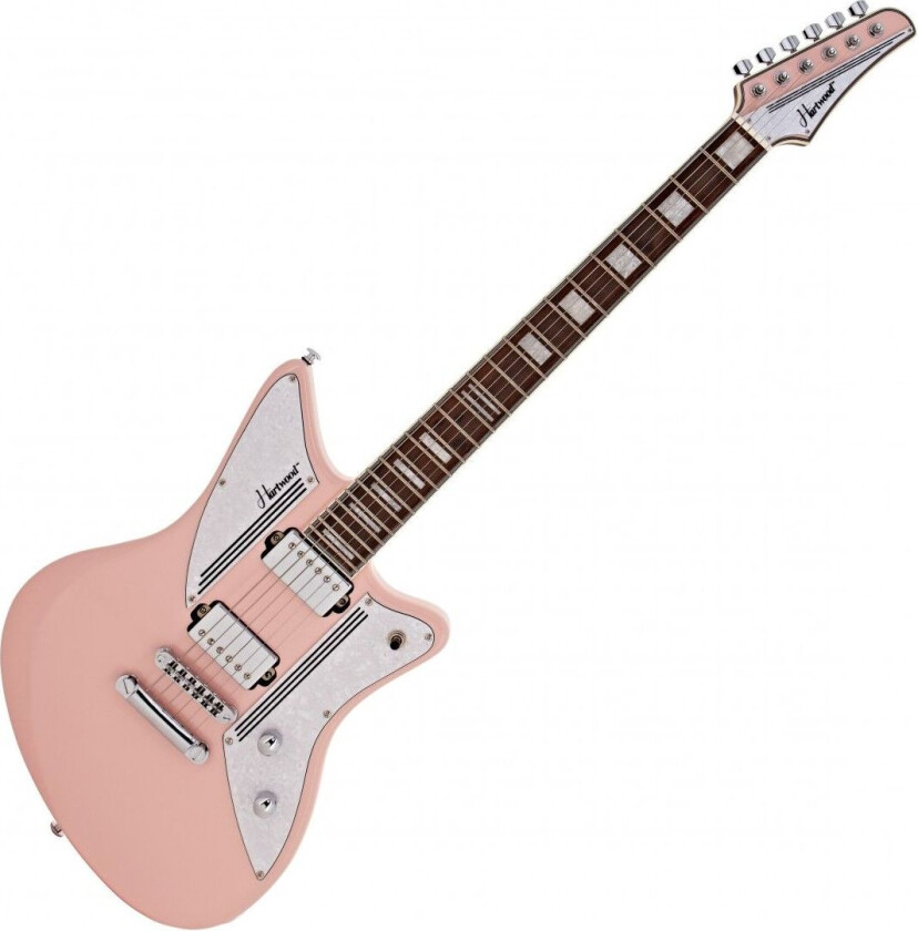 Charger Electric Guitar Strawberry Milkshake
