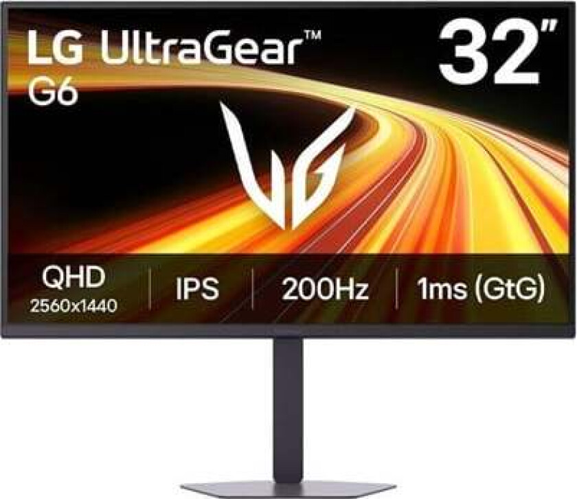 32" LG UltraGear 32G620B-B - G6 Series - LED monitor - 32" - HDR