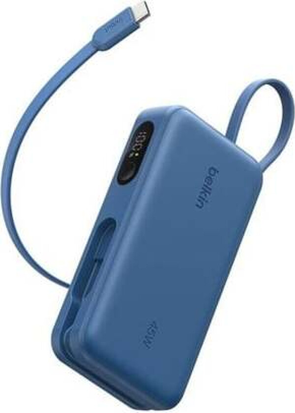 UltraCharge power bank - with integrated cable and display - USB USB-C - 45 watt - 10000 mAh