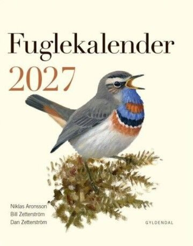 Fuglekalender 2027 | Dan Zetterström Bill Zetterström Niklas Aronsson