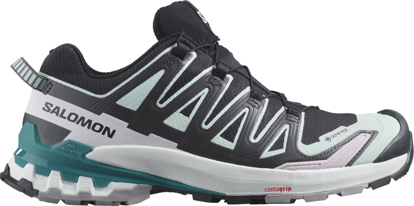 Bilde av Women's XA Pro 3D V9 GORE-TEX 36 2/3, Black/Bleached Aqua/Harbor Blue