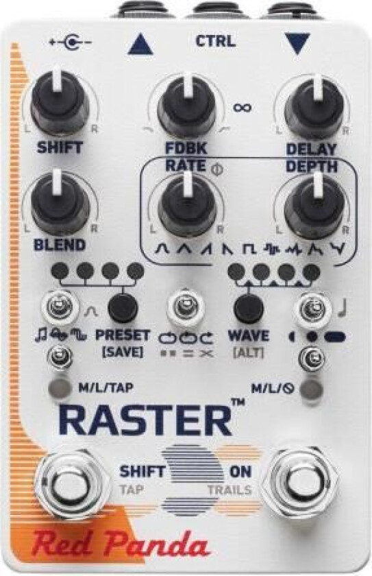 Red Raster V2 Delay