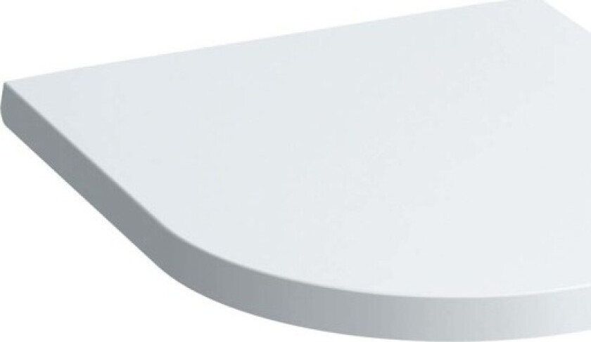 Kartell Laufen toalettsete, avtagbar, hvit