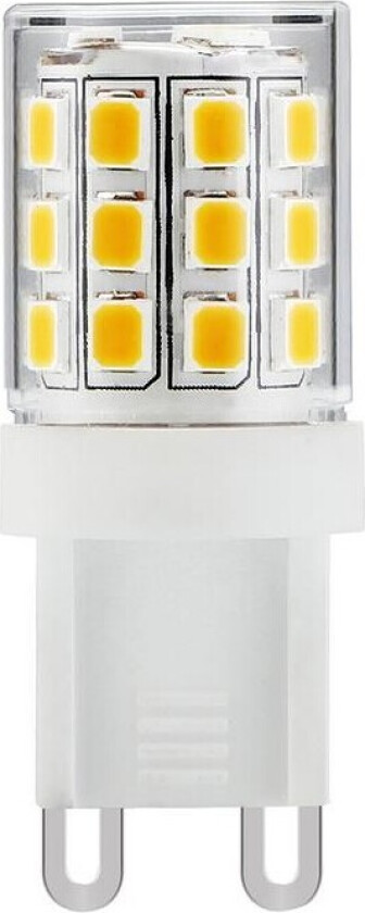 - Pære LED 3,5W (320 lm) 3000K G9