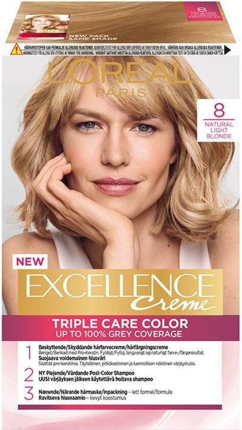 Excellence 8 Lysblond