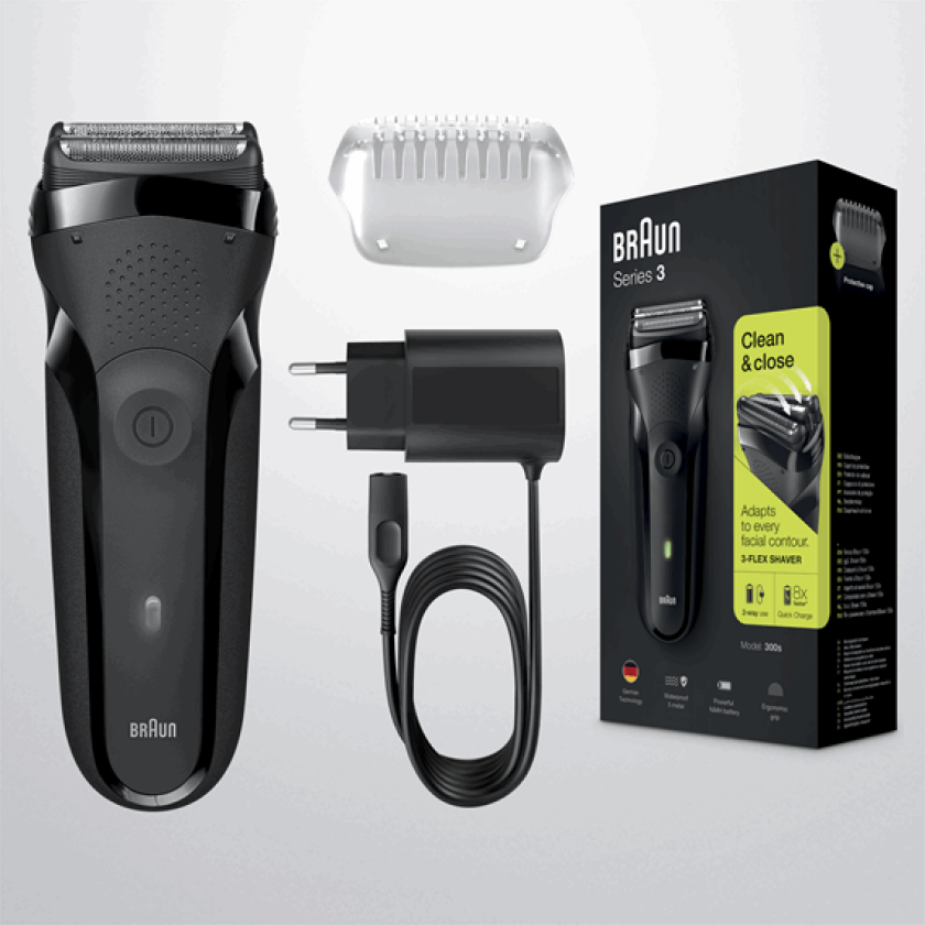 Series 3 Shaver 300S Black