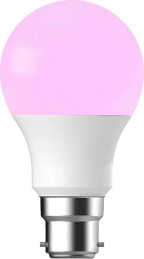 - Pære Smart Colour 8W (806lm) 2200-6500K Dim. White B22