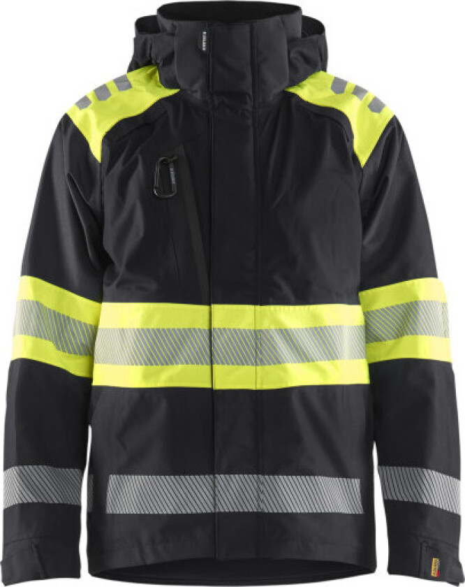 HIGH VIS SKALJAKKE SORT/HIGH V