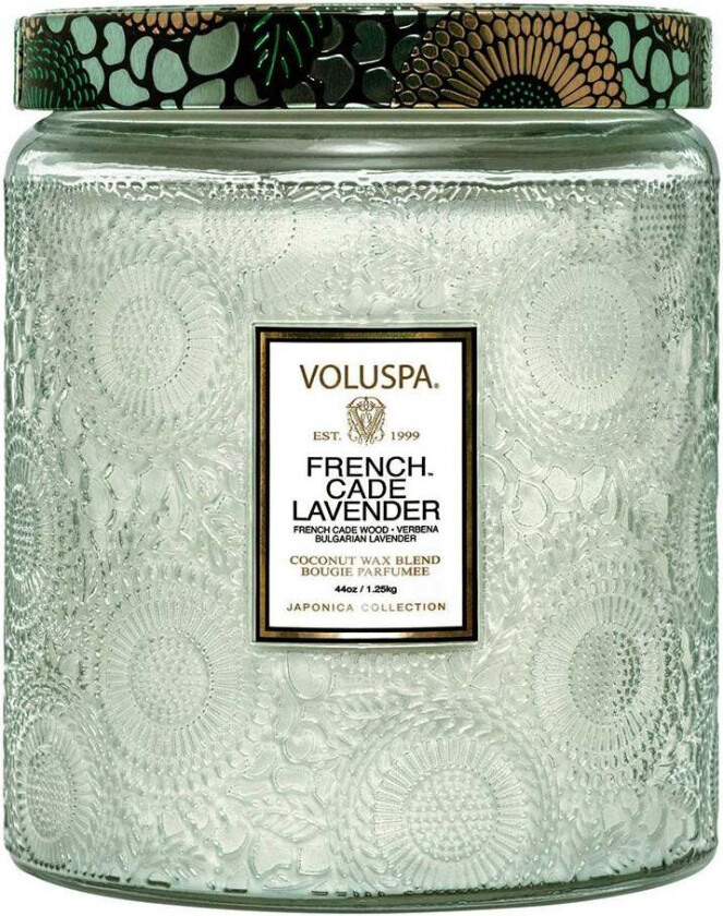 Bilde av Luxe Jar Candle French Cade & Lavender, 1250 g  Duftlys