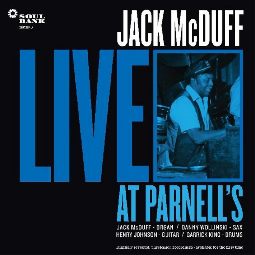 Jack McDuff Live At Parnell's CD