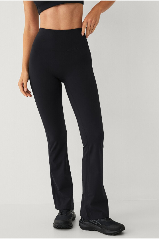 Treningstights Tights Flat Front Core Flared - Svart