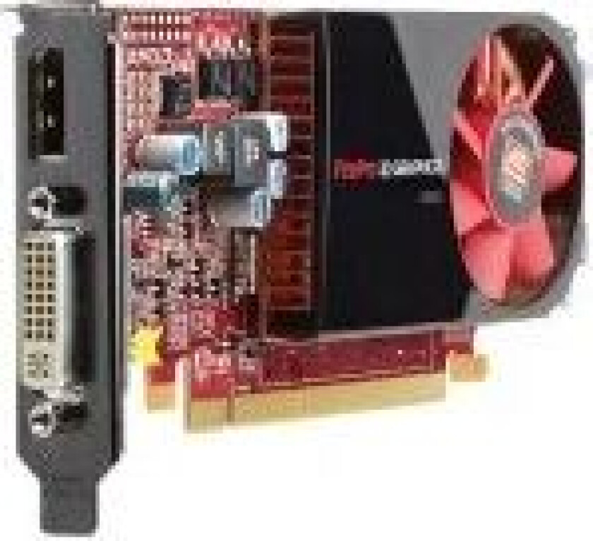 ATI FirePro V3800 - Grafikkort - FirePRO V3800 - 512 MB DDR3 - PCIe 2.1 x16 - DVI, DisplayPort - for Workstation z200, z600, z800